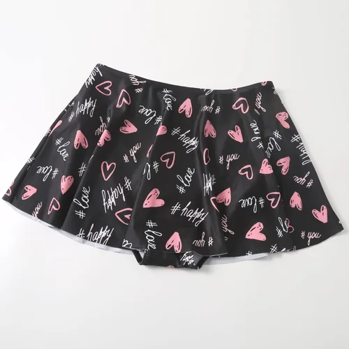 Vista 5 de Traje de baño de dos piezas para niñas de 6 a 16 años con volantes, tankini de sirena