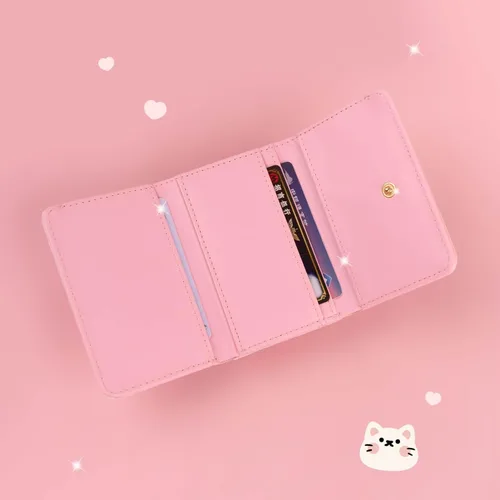 Vista 12 de BelugaDesign Monedero Kawaii Bolsa de monedas de dibujos animados pastel para mujer