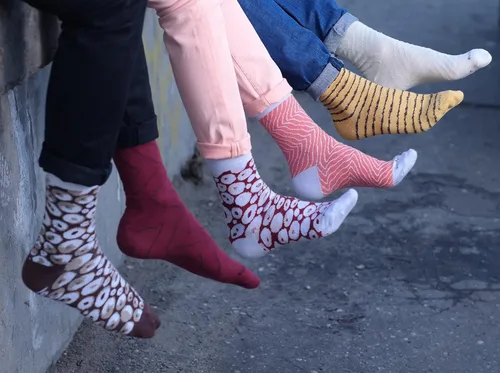 Vista 8 de Rainbow Socks - Calcetines para hombre y mujer (3 pares)