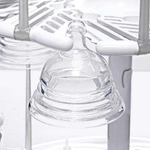 Vista 5 de Munchkin® Estante de secado de alta capacidad para biberones y accesorios, blanco