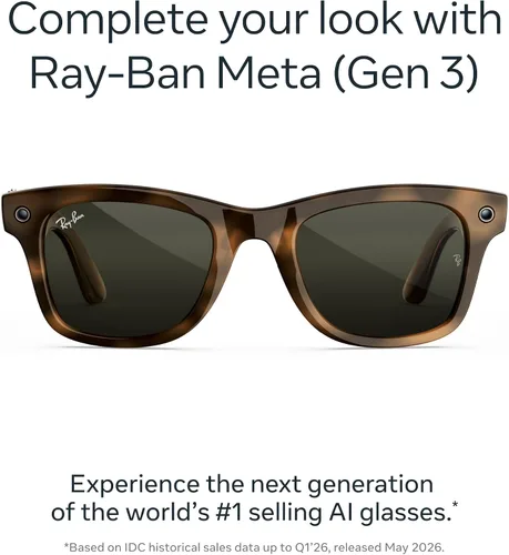 Vista 2 de Meta Ray-Ban (Gen 3) Wayfarer La Habana / Verde