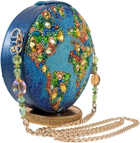 Vista 4 de Mary Frances Going Global - Bolso cruzado con cuentas, multicolor, Multi