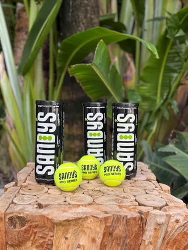 Vista 3 de Sandy's Padel Balls – Torneo Pro Series – 24 latas (72 bolas) – Alto rendimiento, duraderas, optimizadas para canchas de arena