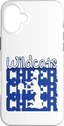 Vista 23 de Wildcats Cheer Back to School Cheerleading Spirit B Case for iPhone 16