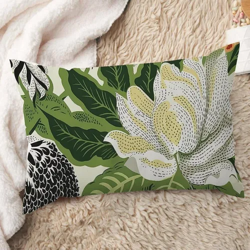 Vista 14 de ArogGeld Fundas de cojín de estilo chinoiserie, diseño de flores y pájaros, color rosa rubor, diseño de animales de pavo real, jardín asiático