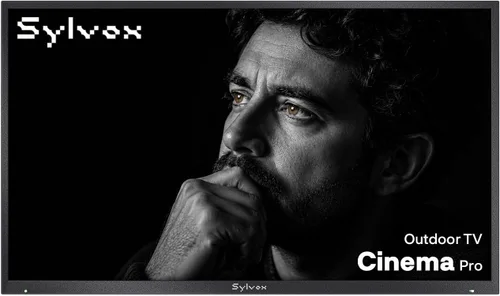 Vista 16 de SYLVOX Outdoor TV, 43" Full Sun Outdoor TVs, Premium 2000 Nit, Waterproof