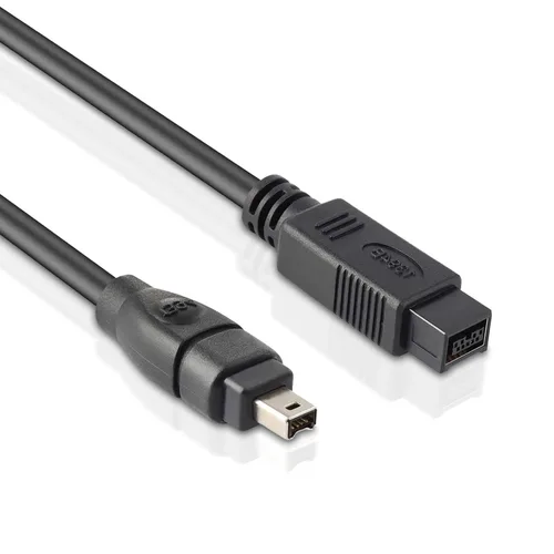 Vista 11 de Cable Firewire de 4 pines a 4 pines iLink DV Cable Firewire 400 IEEE 1394 para videocámara de computadora a cámara (6 pies, 4 pines a 4 pines)
