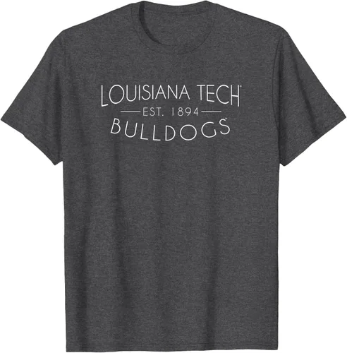 Vista 10 de Camiseta simple de Louisiana Tech Bulldogs, Negro