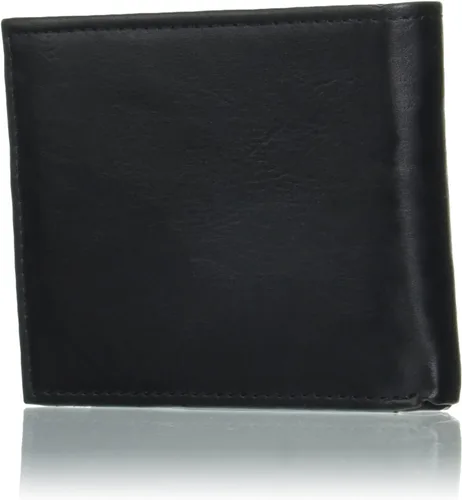 Vista 4 de Levi's Cartera delgada para hombre con capacidad extra y bloqueo RFID, estilo bifold con múltiples ranuras para tarjetas