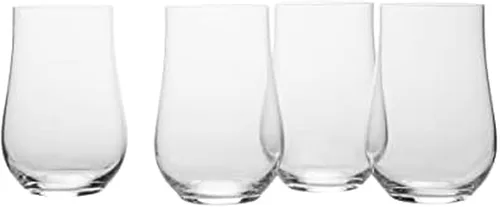 Vista 8 de Mikasa Grace - Juego de 4 copas de vino tinto burdeos, 22 onzas