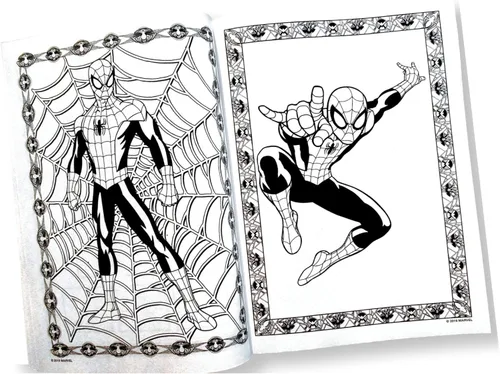 Vista 9 de Juego de calcomanías y actividades para colorear de Spiderman