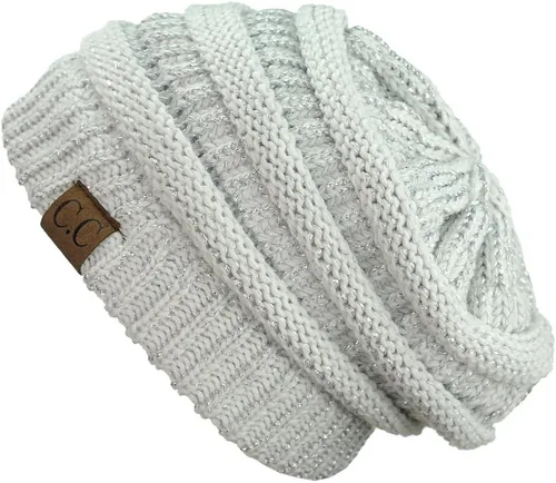 Vista 322 de C.C Trendy Warm Chunky Soft Stretch Cable Knit Beanie