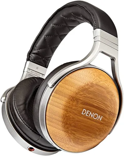 Vista 7 de Denon AH-D5200 Auriculares Ultra Premium HiFi de Diadema (Marrón)