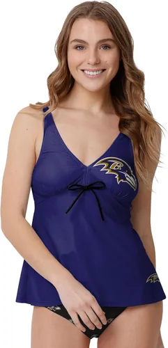 Vista 494 de FOCO Women's NFL Team Logo Ladies Bathing Swim Wear Suit