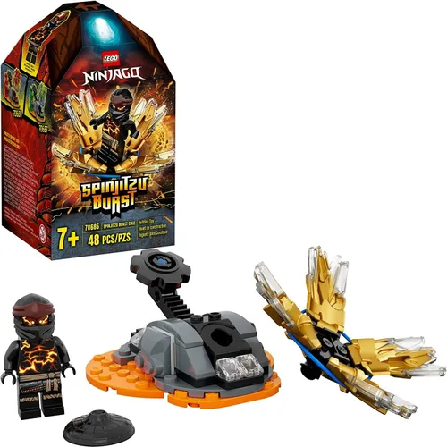 Vista 3 de LEGO NINJAGO Spinjitzu Burst - Cole 70685 NINJAGO Juego de accesorios de construcción con minifigura Ninja (48 piezas)