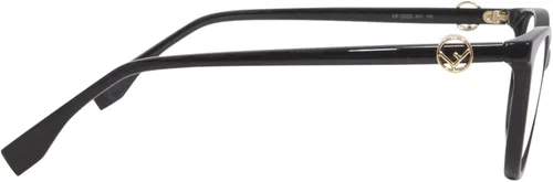 Vista 3 de Fendi F Is Fendi FF 0332 807 - Lentes de plástico negro con ojo de gato 2047in