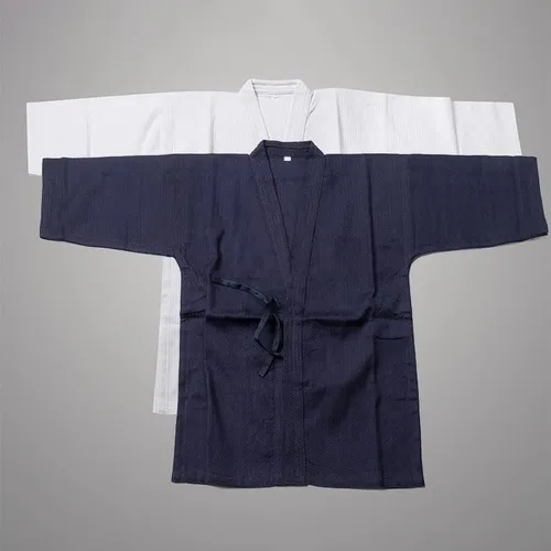 Vista 7 de Kendo Gi Keikogi - Chaqueta ligera de uniforme de artes marciales, kimono, camisas, disfraces