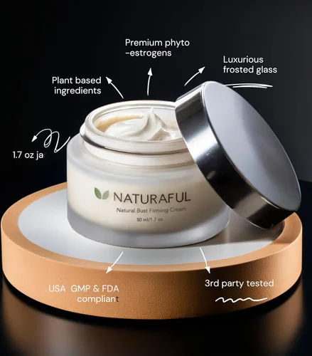 Vista 4 de (3 Jar) parte superior Rated Breast Enhancement Cream – Crema de la ampliación de mama, crema reafirmante Levantamiento Trusted naturales por