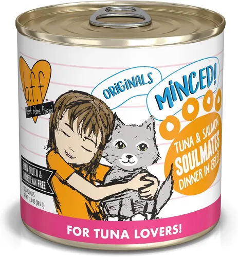 Vista 20 de Weruva BFF - Comida húmeda natural para gatos, atún y pollo 4 Eva en salsa, lata de 3 onzas, paquete de 24