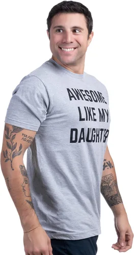 Vista 3 de Impresionante como mi hija! Camiseta divertida, frase sarcástica, humor, chiste de papá, camiseta para padre, abuelo, papá