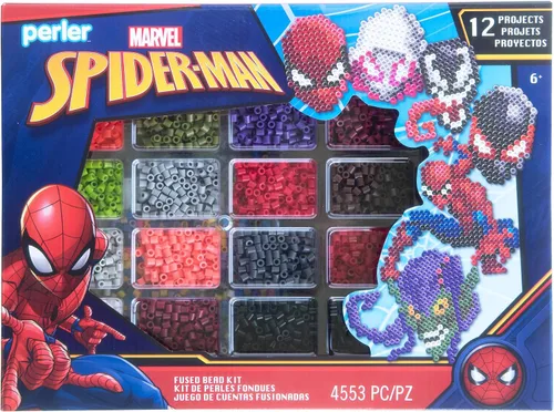 Vista 13 de Perler 80-57249 Sonic the Hedgehog Deluxe Fused Bead - Kit de actividades Sonic el erizo