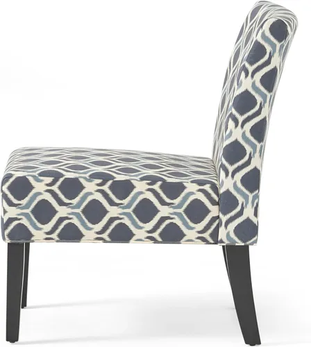 Vista 7 de Christopher Knight Home Kassi - Silla de comedor de tela, color azul marino