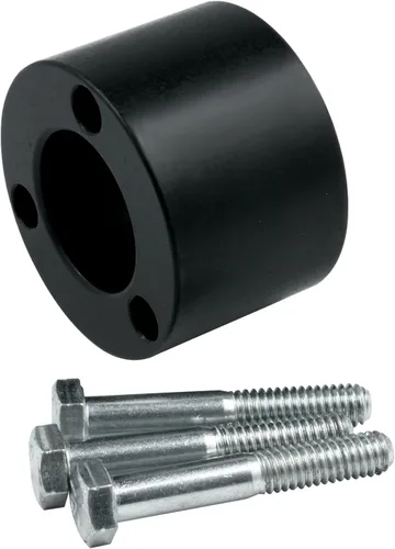 Vista 2 de Allstar Performance ALL52316 Extensión de volante de aluminio anodizado negro de 2 pulgadas