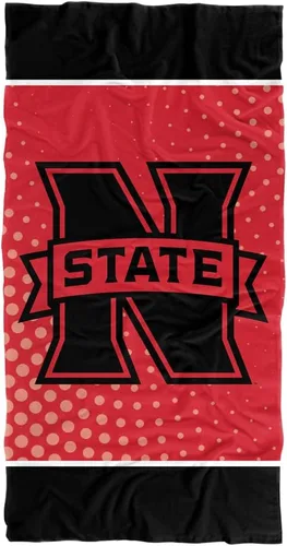 Vista 166 de LOGOVISION Manta Abilene Christian University, 30x60 Logo Dots CottonFront/PolyBackBeachTowel