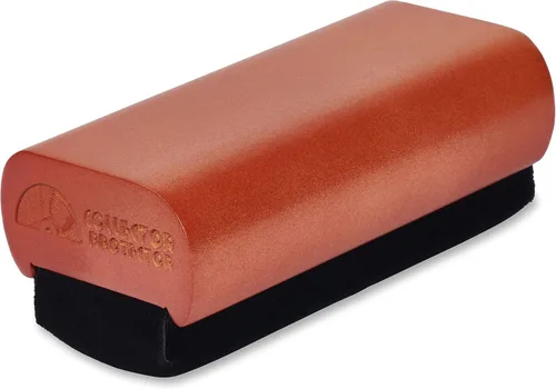 Vista 2 de Collector Protector Kit limpiador de discos de vinilo, incluye cepillo de terciopelo suave estilo 70, solución de limpieza LP, cepillo para lápiz