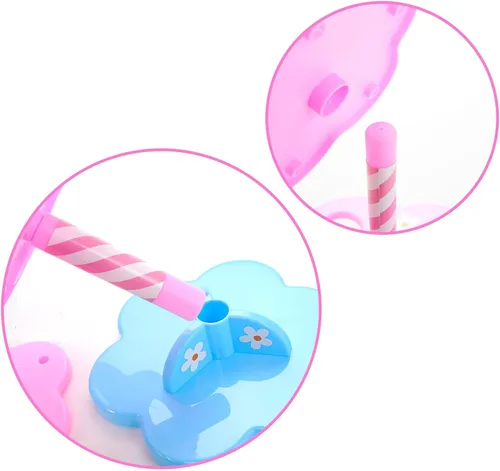 Vista 3 de PowerTRC Juego de 22 piezas de torres de helados y postres Perfecto para aventuras de juegos de niños con paletas y delicias de helado