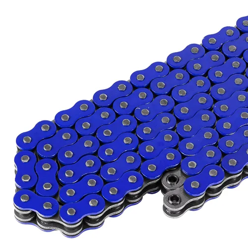 Vista 3 de Caltric Cadena de transmisión de junta tórica compatible con Yamaha Fz6 Fz-6 2004-2008 Azul