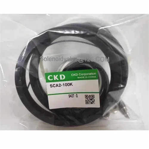Vista 3 de Single Piston Rod Cylinder Repair Kit SCA2-40K SCA2-50K SCA2-63K SCA2-80K SCA2-100K SCA2-125K SCA2 Series(SCA2-100K)