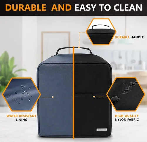 Vista 3 de Ksestor Cubierta Antipolvo Bartesian - Cubierta Bartesian para Máquina de Cócteles - Compatible con Premium, Professional, Duet - Negro