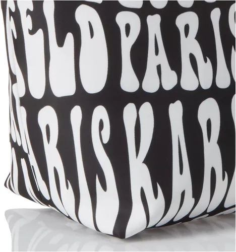 Vista 4 de Karl Lagerfeld Paris Bolso tote de mezclilla Hb para mujer, denim, talla única de EE. UU, Azul (Denim)