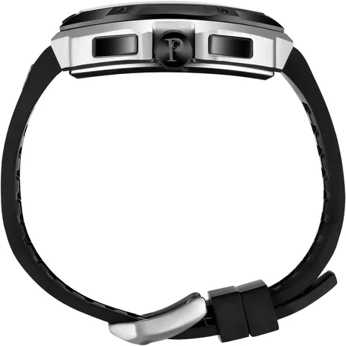 Vista 3 de Reloj de cuarzo Tonneau de lujo para hombre, movimiento japonés, impermeable, regalo para hombre