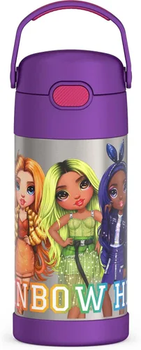 Vista 62 de THERMOS FUNTAINER Botella de agua con pajita, 12 onzas, Avengers