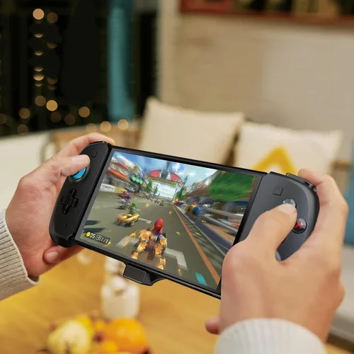 Vista 8 de Profession Switch Handheld Controller Compatible with Nintendo SwitchOLED, One Piece Switch Controllers Ergonomic For Big Hands with Adjustable