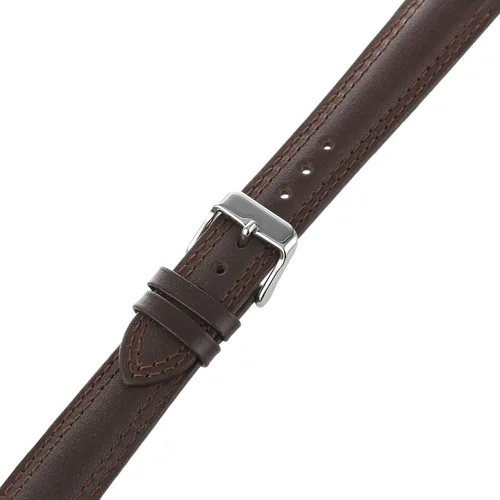 Vista 3 de voguestrap tx41718bn allstrap 18mm), color café regular-length Distressed piel Watchband por voguestrap