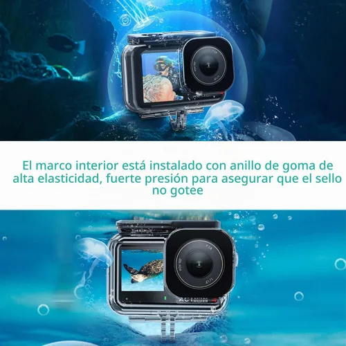 Vista 6 de Funda impermeable para DJI Osmo Action 5 pro/4/3