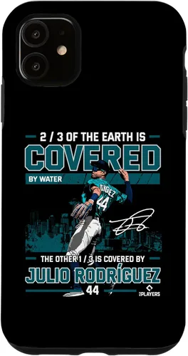 Vista 8 de Funda para iPhone 16 Julio Rodríguez Seattle MLBPA