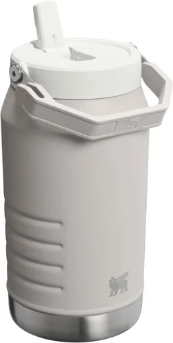 Vista 3 de Stanley IceFlow 2.0 - Jarra con pajilla abatible con asa, de 64 onzas, tapa giratoria y popote abatible, a prueba de fugas para viajes y deportes