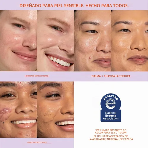Vista 3 de Tower 28 Base de maquillaje con SPF 30, protector solar tintado SunnyDays 05 FAIRFAX