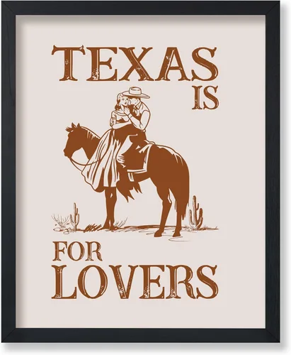 Vista 169 de Poster Master Póster de You've Yeed Your Last Haw - Impresión retro de vaquero marrón - Arte occidental - Arte moderno - Arte del salvaje oeste