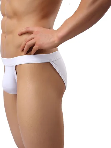 Vista 4 de Summer Code Paquete de calzoncillos para hombre, ropa interior sexy de bikini suave