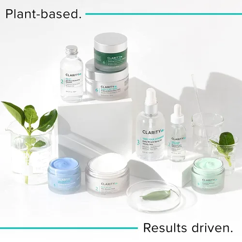 Vista 6 de ClarityRx Down + Dirty - Microexfoliante de carbón desintoxicante, exfoliante a base de plantas para piel grasa, sin parabenos, cuidado natural