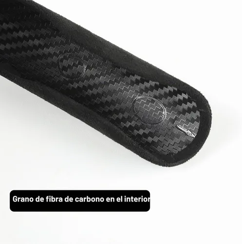 Vista 5 de Funda de gamuza para volante de automóvil, antideslizante, segmentada, adecuada para automóvil, SUV, camión, forma O/D, protector de volante