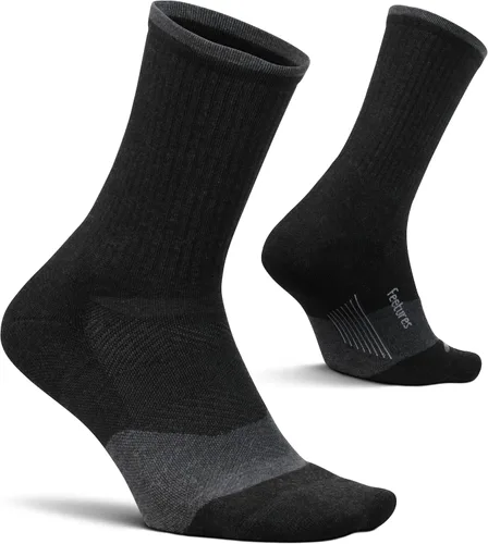 Vista 26 de Feetures Calcetines Elite Light Cushion Mini Crew Negro (3 pares)