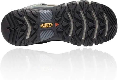 Vista 2 de KEEN Botas de senderismo impermeables Ridge Flex de altura media para hombre Castor GrisDubarry 8