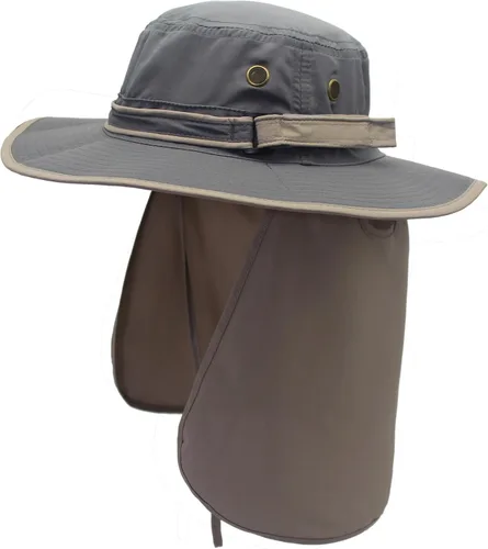 Vista 17 de Home Prefer Sombrero para sol para el aire libre con protección UV, secado rápido, unisex con solapa para proteger el cuello