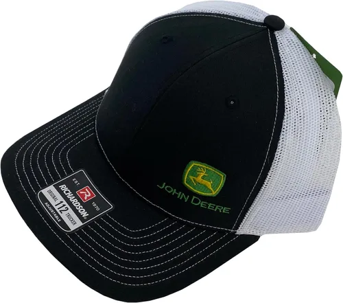 Vista 7 de John Deere Sombrero Richardson negroblanco LP83157, Negro